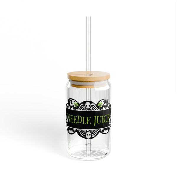 Needle Juice Pharm Tech Sipper Glass // Halloween