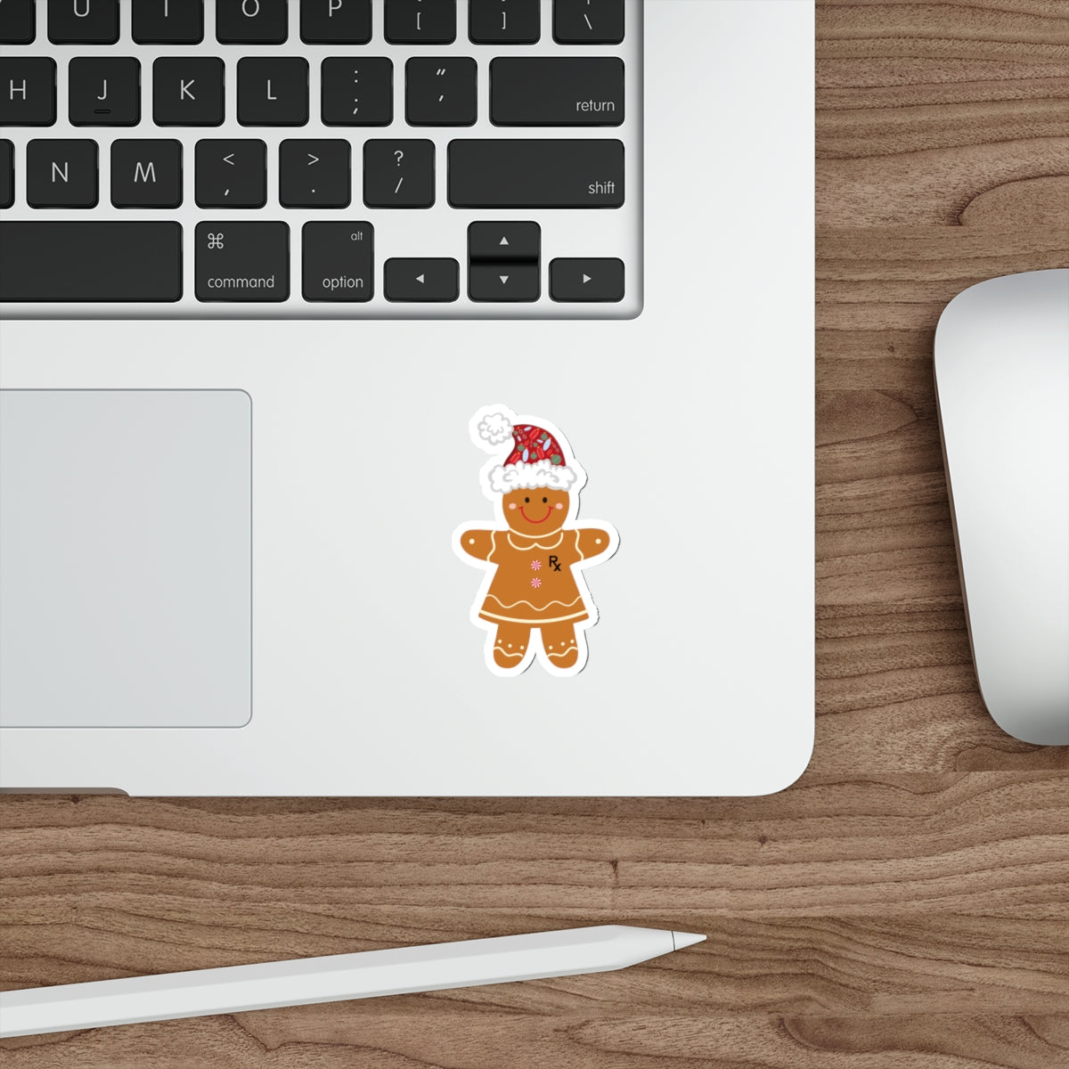 Rx Gingerbread Sticker #1