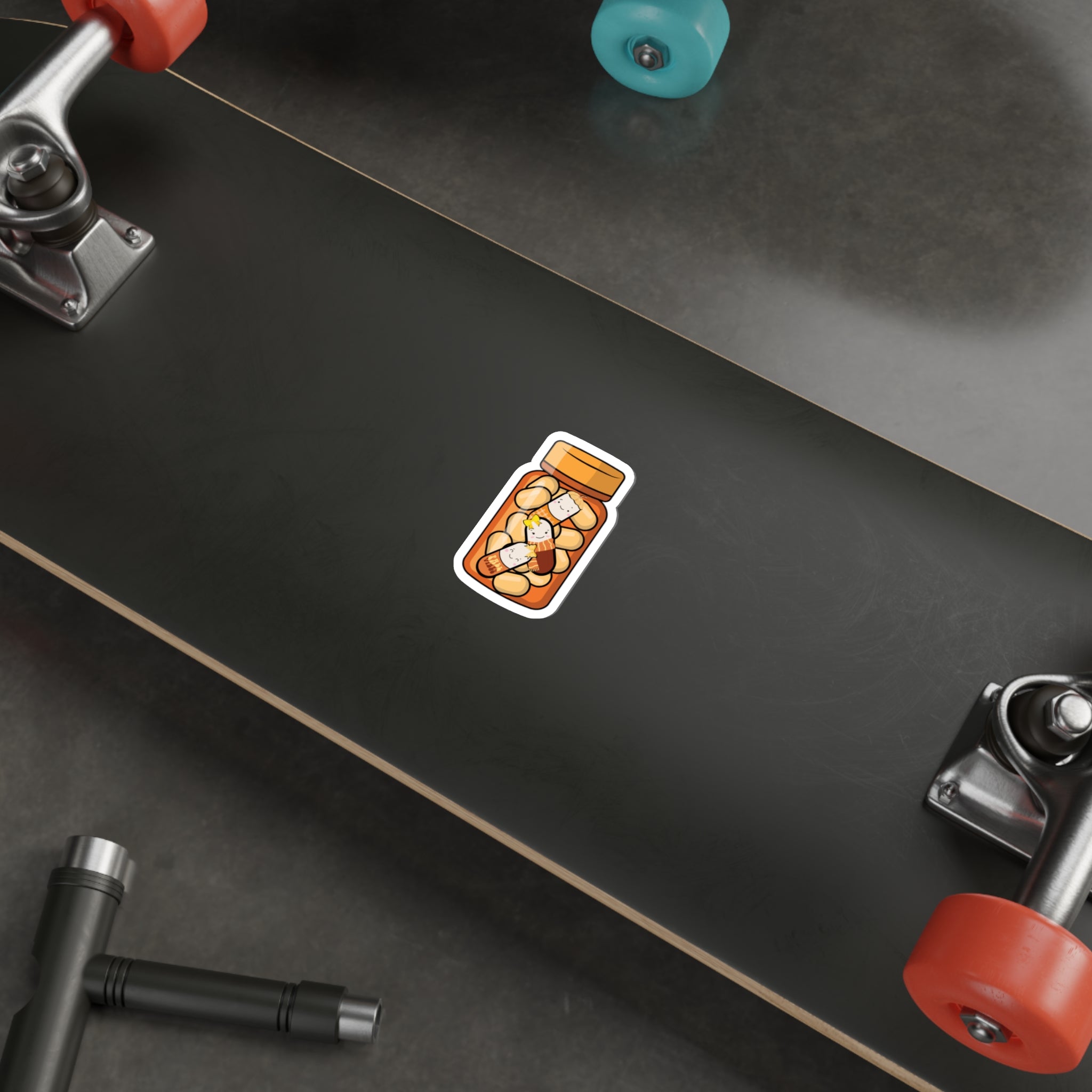 Fall Vibes Pill Bottle Sticker
