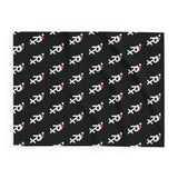 Rx Santa Hat - Arctic Fleece Blanket (Black)