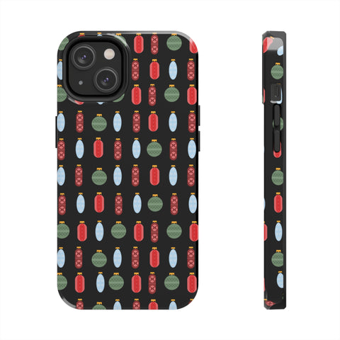 Pharmacy Pill Ornaments - Phone Case (Black)