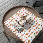 Rx Gingerbreads - Gift Wrap Papers (White)