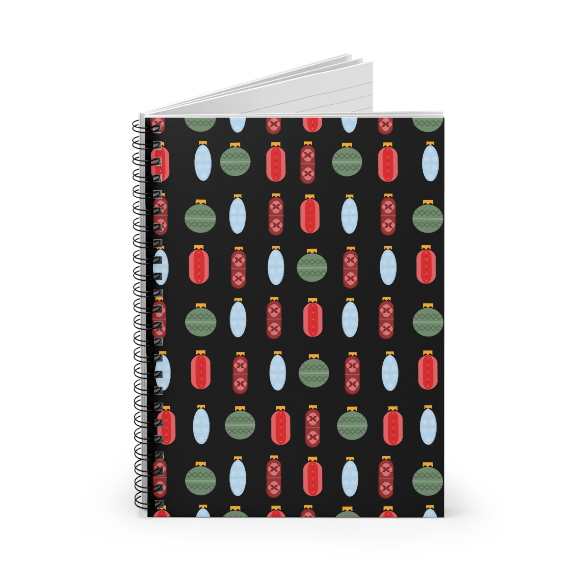 Pharmacy Pill Ornaments - Notebook (Black)