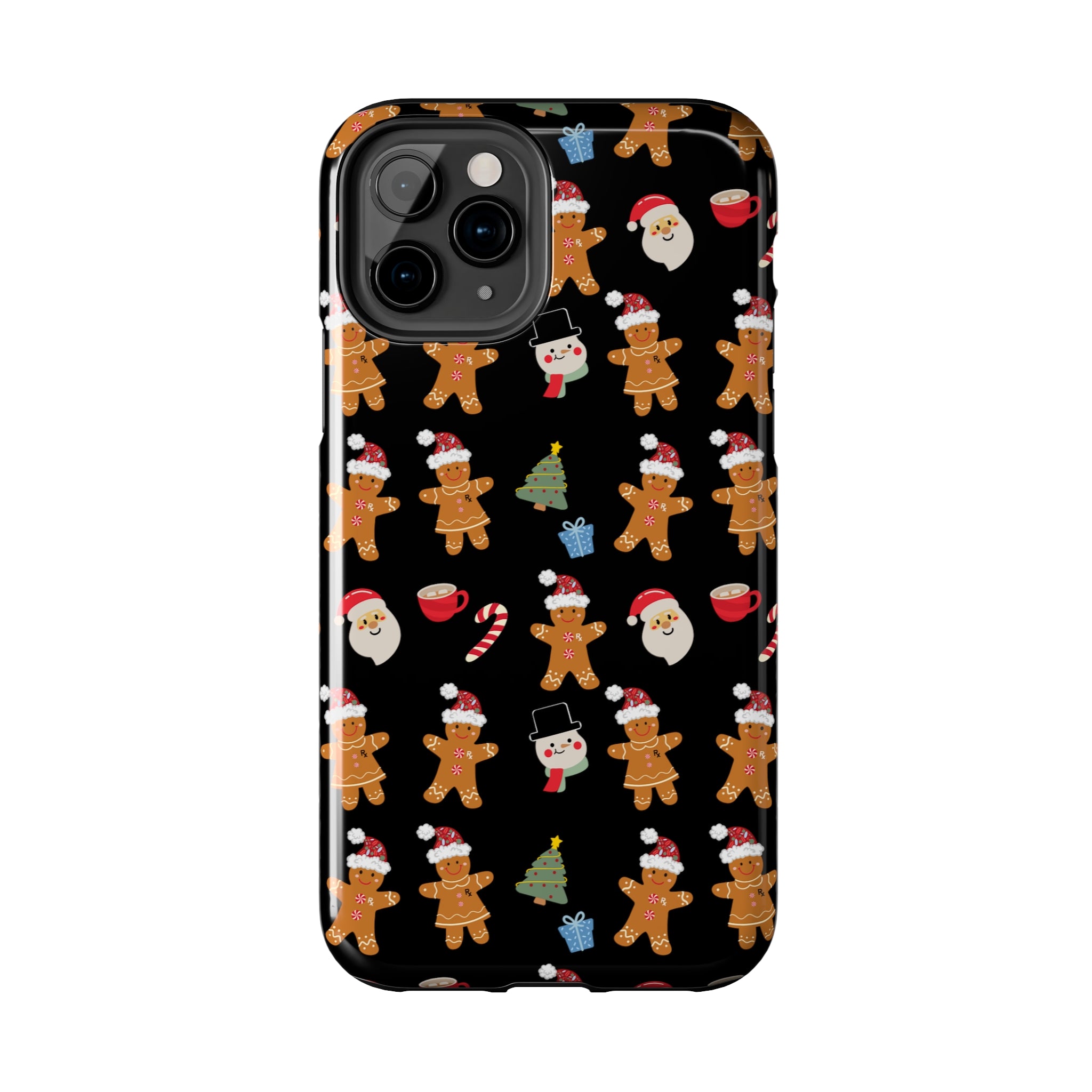 Rx Gingerbreads - Phone Case (Black)