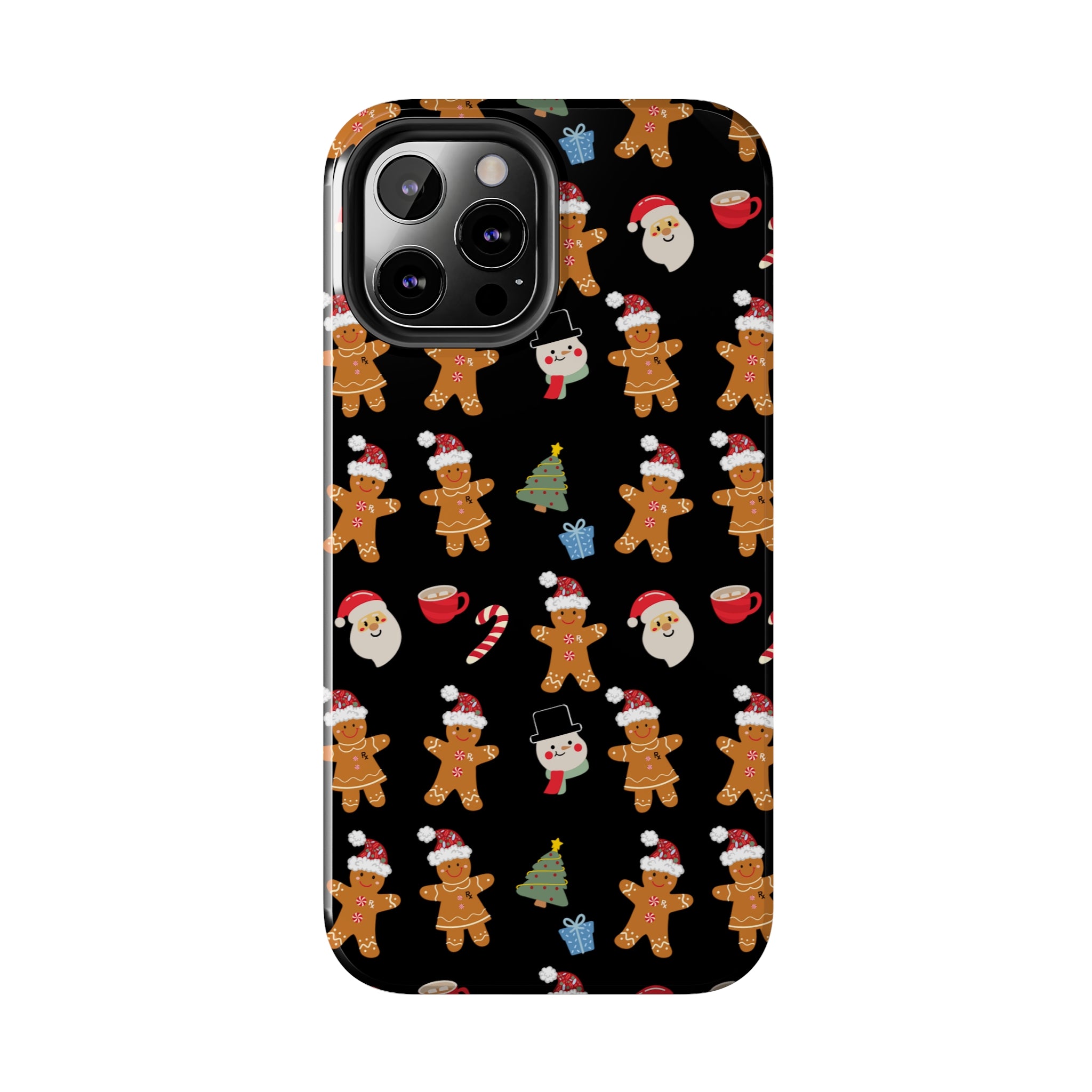Rx Gingerbreads - Phone Case (Black)