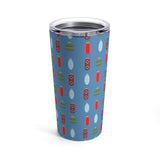 Pharmacy Pill Ornaments - Tumbler 20oz (Blue)