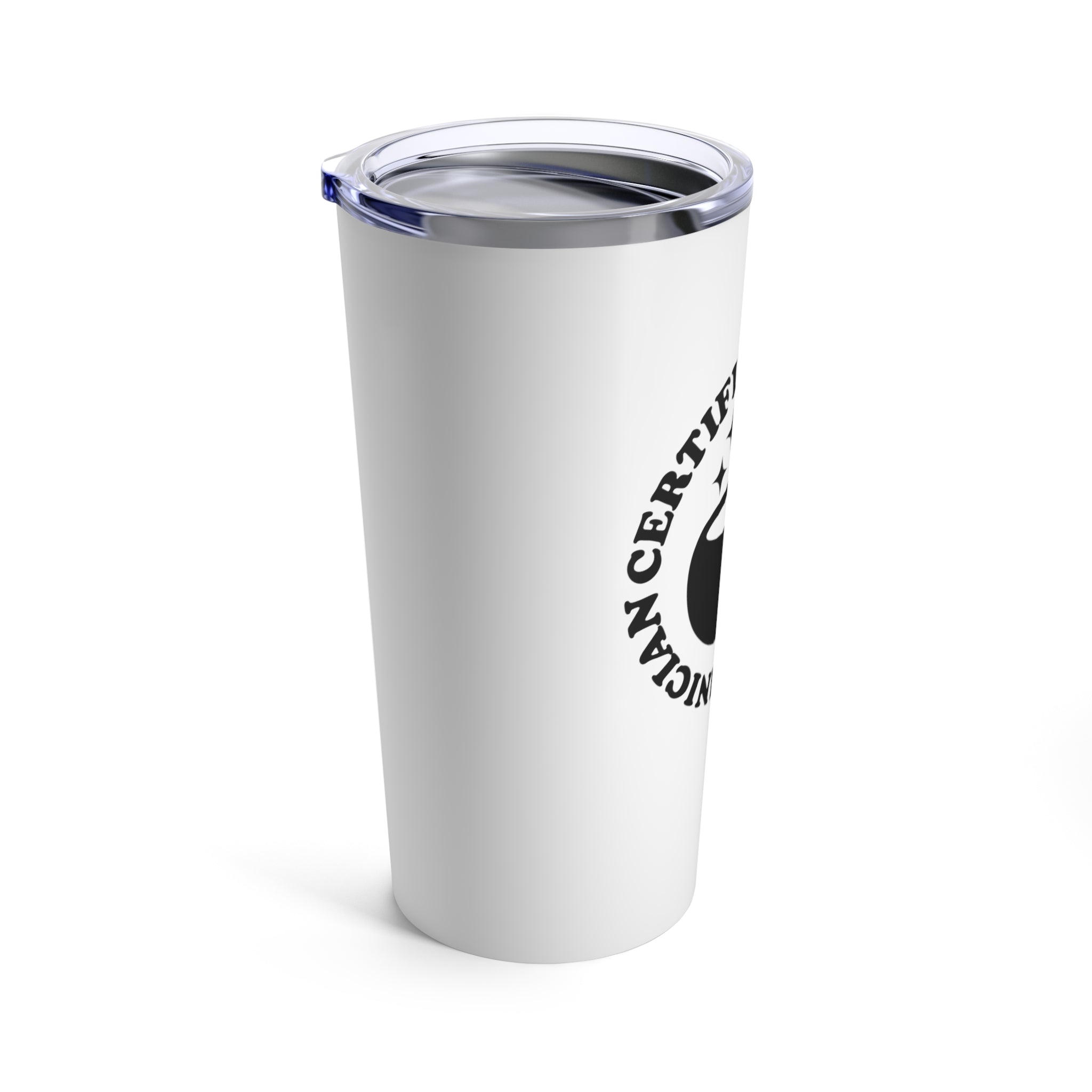 CPhT Mortar & Pestle Tumbler 20oz- White