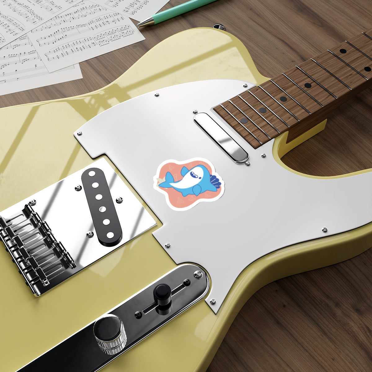 Copy of Shark Week Hammer Head Shark Sticker