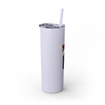 Rx Santa Hat - Skinny Tumbler with Straw, 20oz