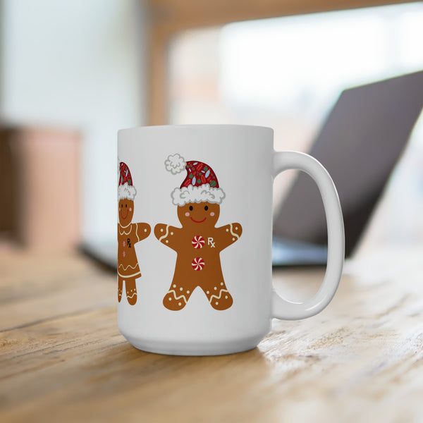 Rx Gingerbreads #1 - Ceramic Mug 15oz