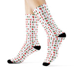 Pharmacy Pill Ornaments - Socks (White)