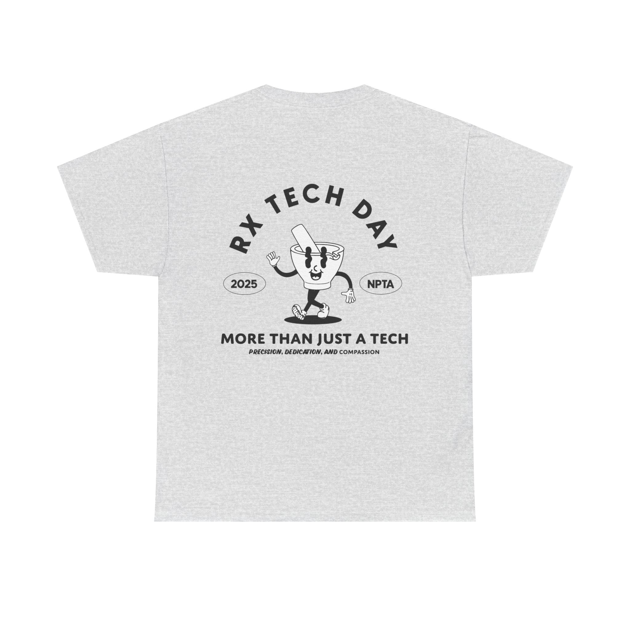 World Rx Tech Day 2025 Mortar and Pestle Mascot Shirt V2