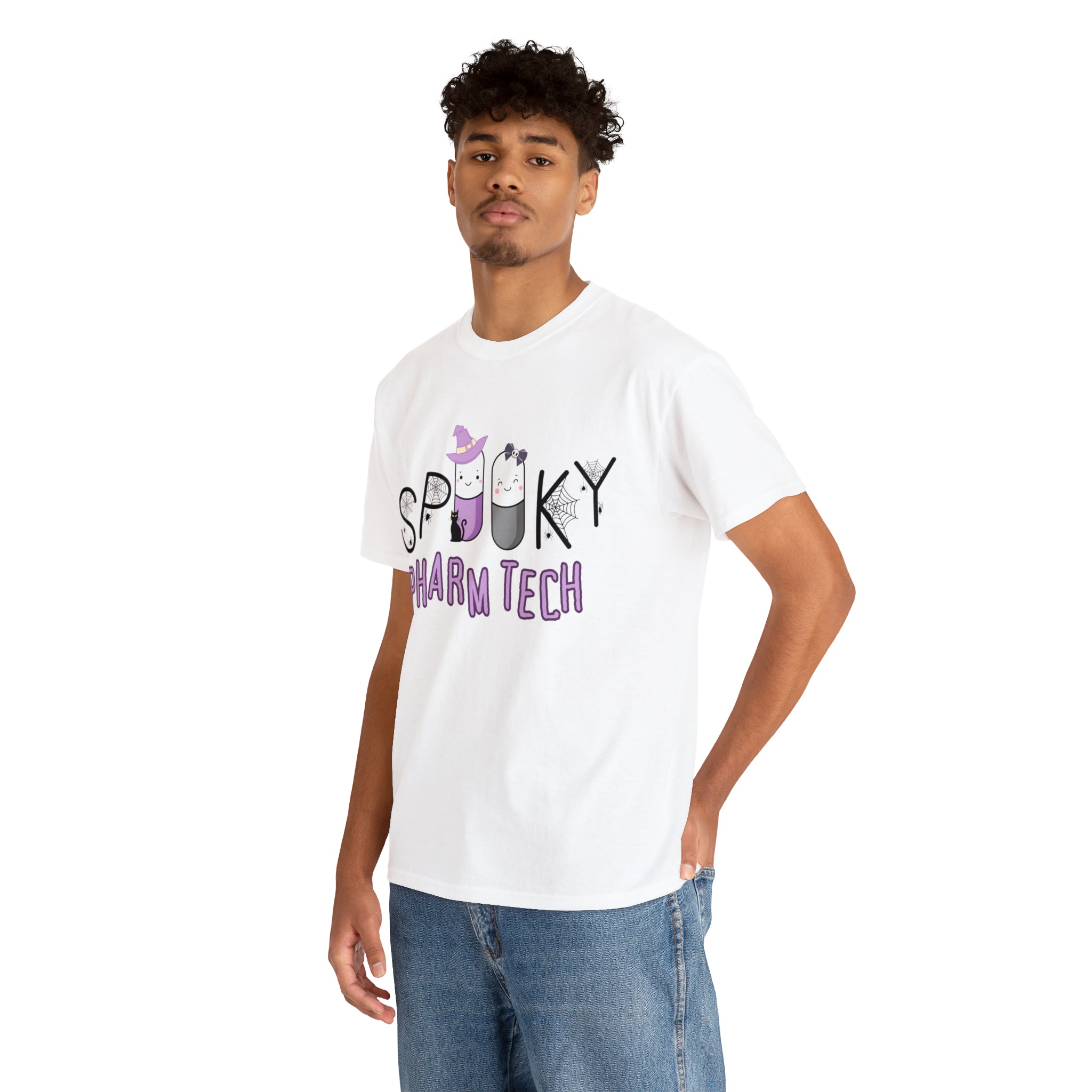 Spooky Pharm Tech "Spider Webs" T-Shirt