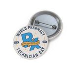 More Than Just A Tech: Pharmacy Technician Day 2024 Pin // Rx Symbol Edition