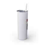 Rx Santa Hat - Skinny Tumbler with Straw, 20oz