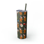 RX Gingerbreads - Skinny Tumbler with Straw, 20oz