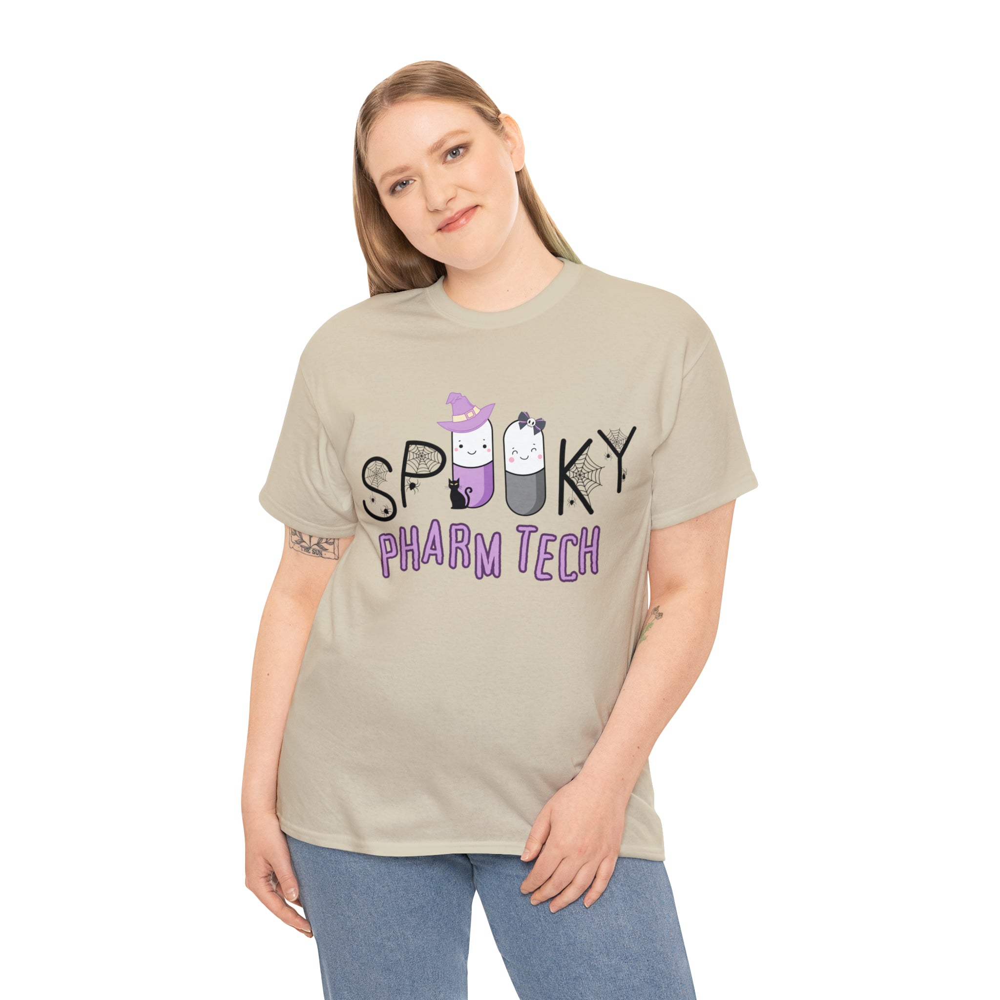 Spooky Pharm Tech "Spider Webs" T-Shirt