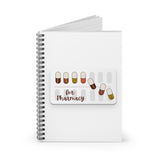 Falling for Pharmacy Notebook- White