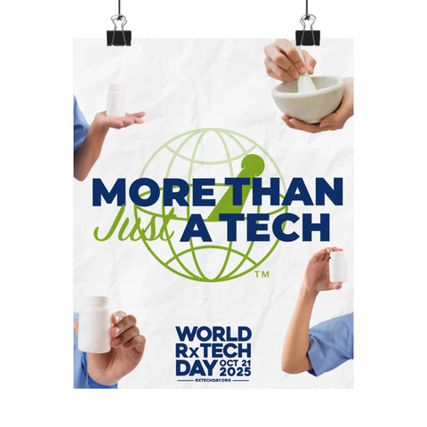 World RxTech Day 2025 Poster – Classic Logo with Techs Edition