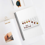 Falling for Pharmacy Notebook- White