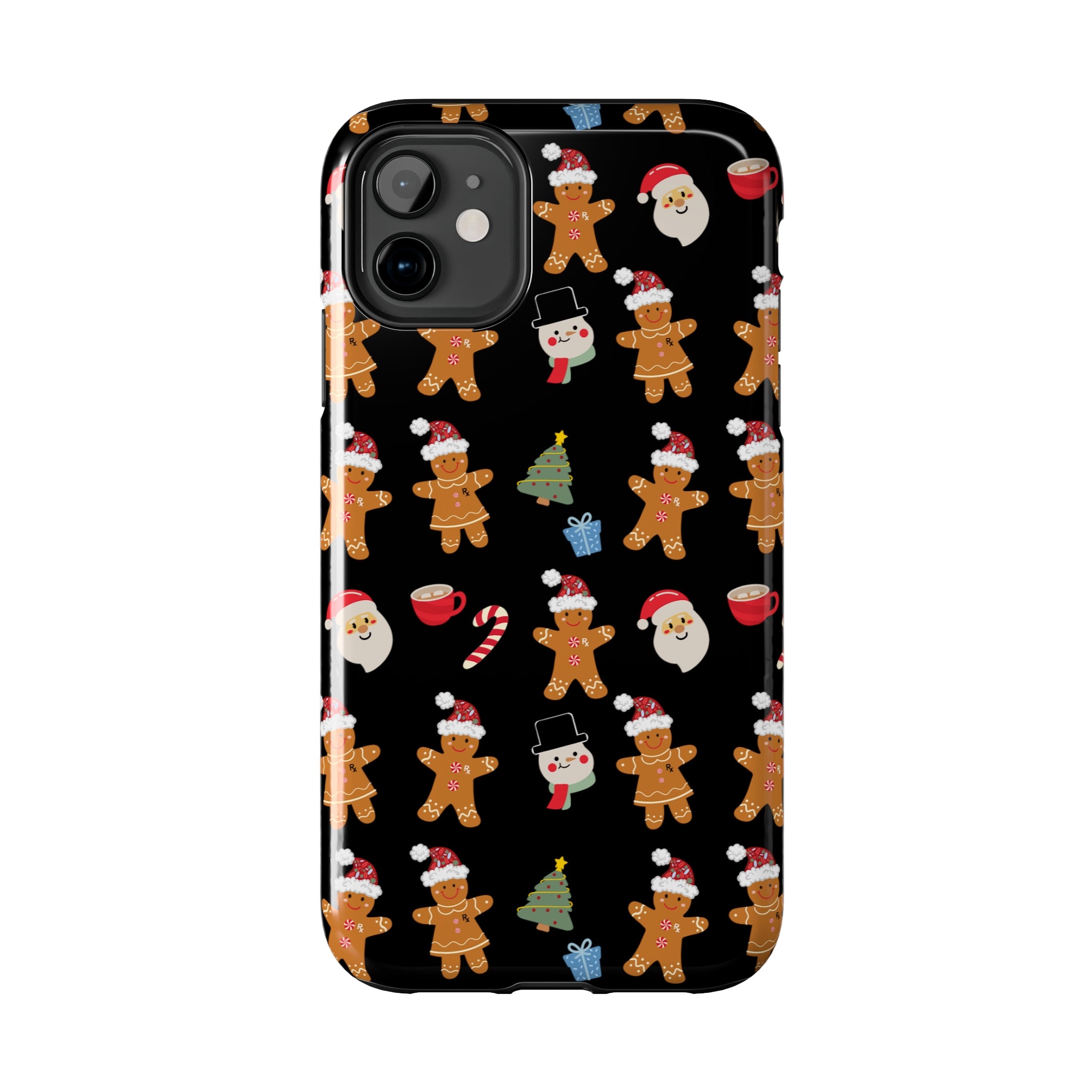 Rx Gingerbreads - Phone Case (Black)
