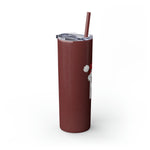 Rx Santa Hat - Skinny Tumbler with Straw, 20oz