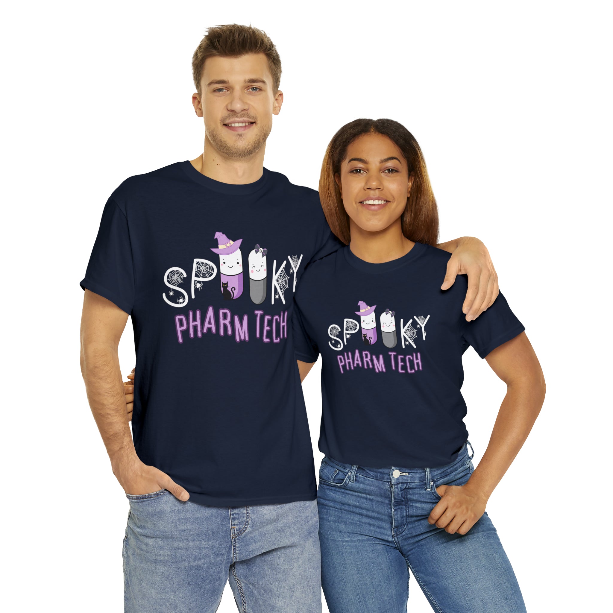 Spooky Pharm Tech "Spider Webs" T-Shirt