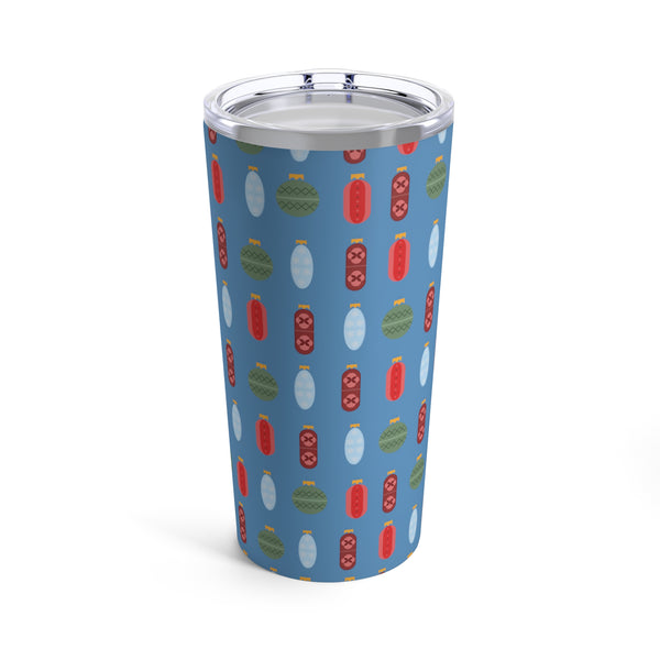 Pharmacy Pill Ornaments - Tumbler 20oz (Blue)