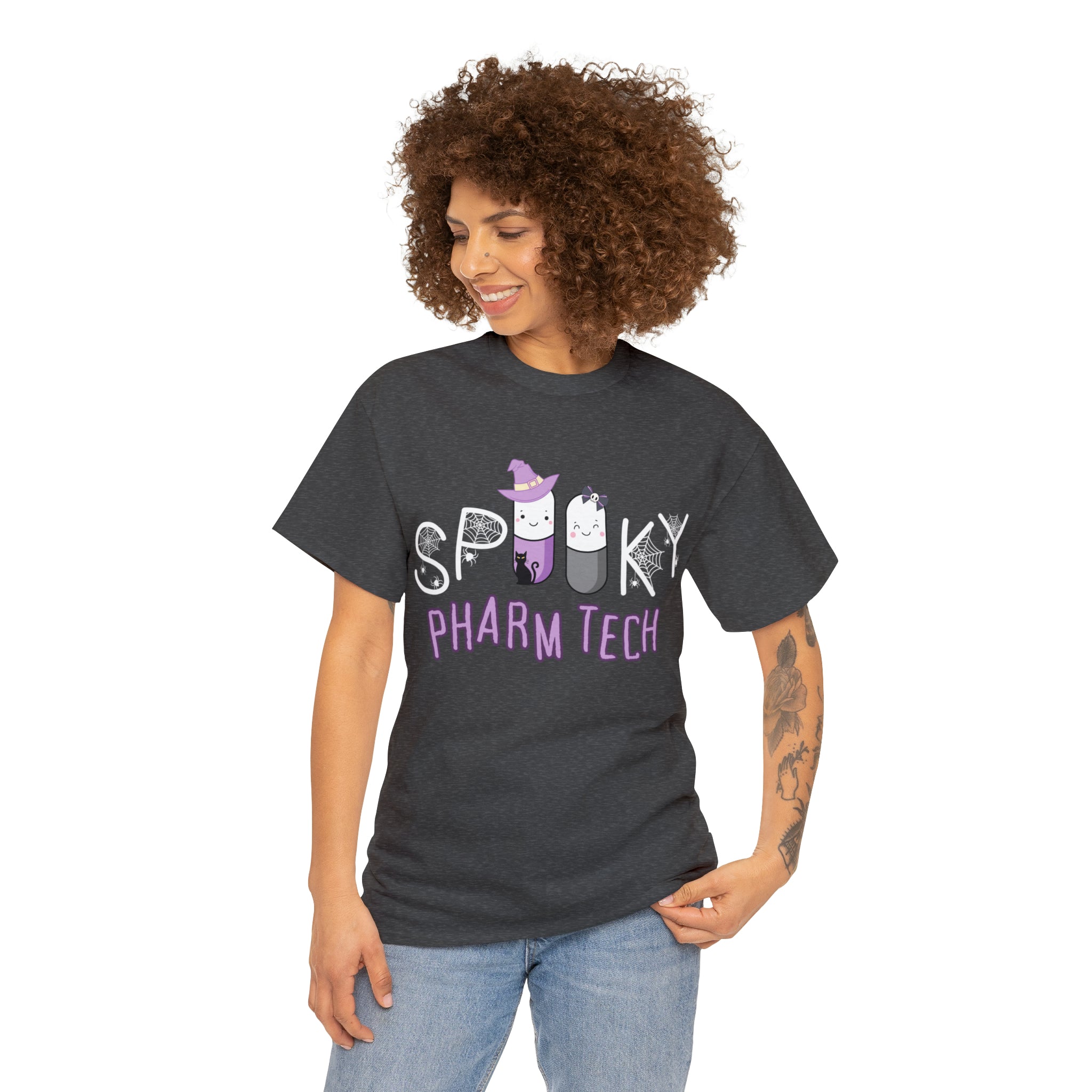 Spooky Pharm Tech "Spider Webs" T-Shirt
