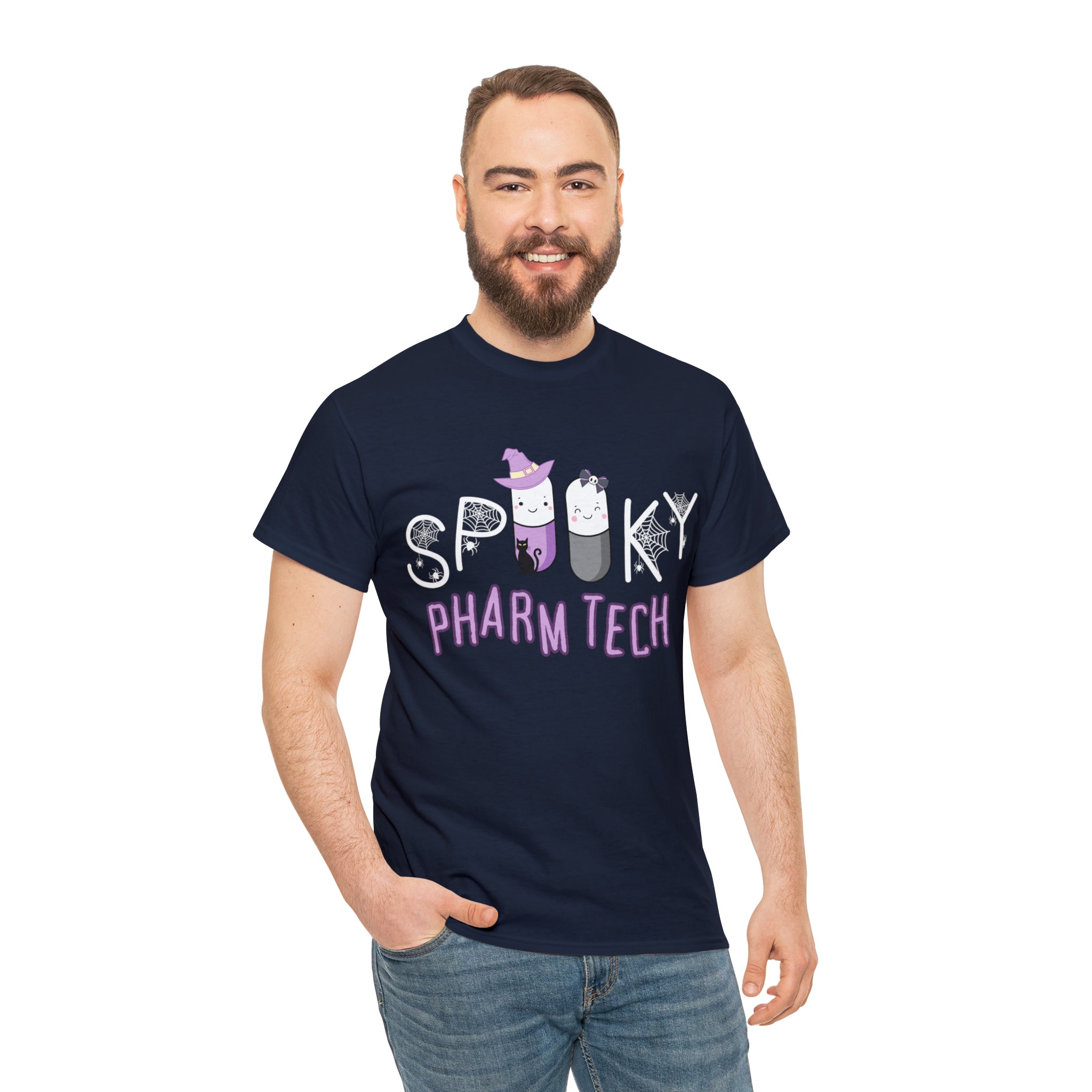 Spooky Pharm Tech "Spider Webs" T-Shirt