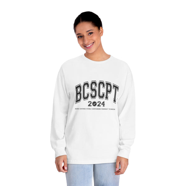 BCSCPT - Board Certified Sterile Compounding Pharmacy Technician Long Sleeve T-Shirt - v2