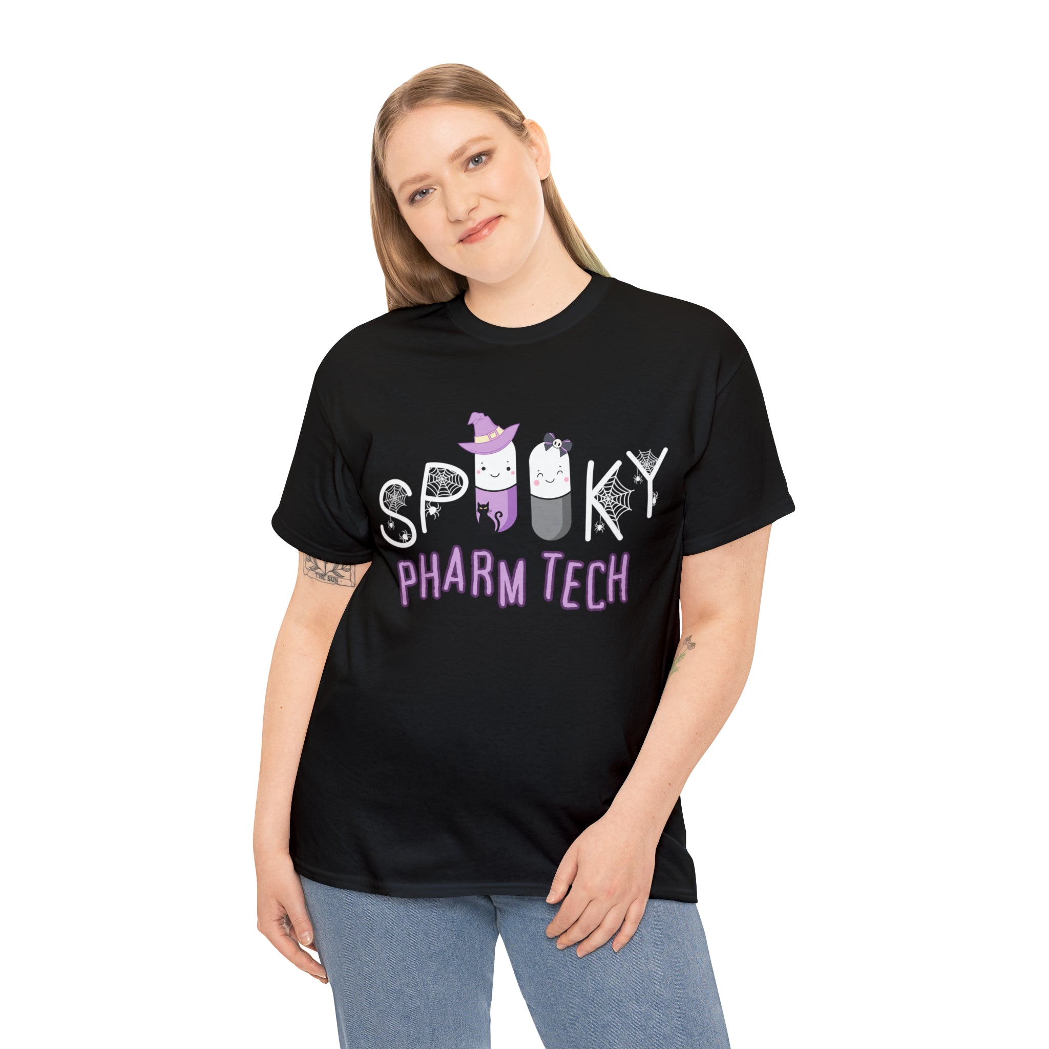 Spooky Pharm Tech "Spider Webs" T-Shirt