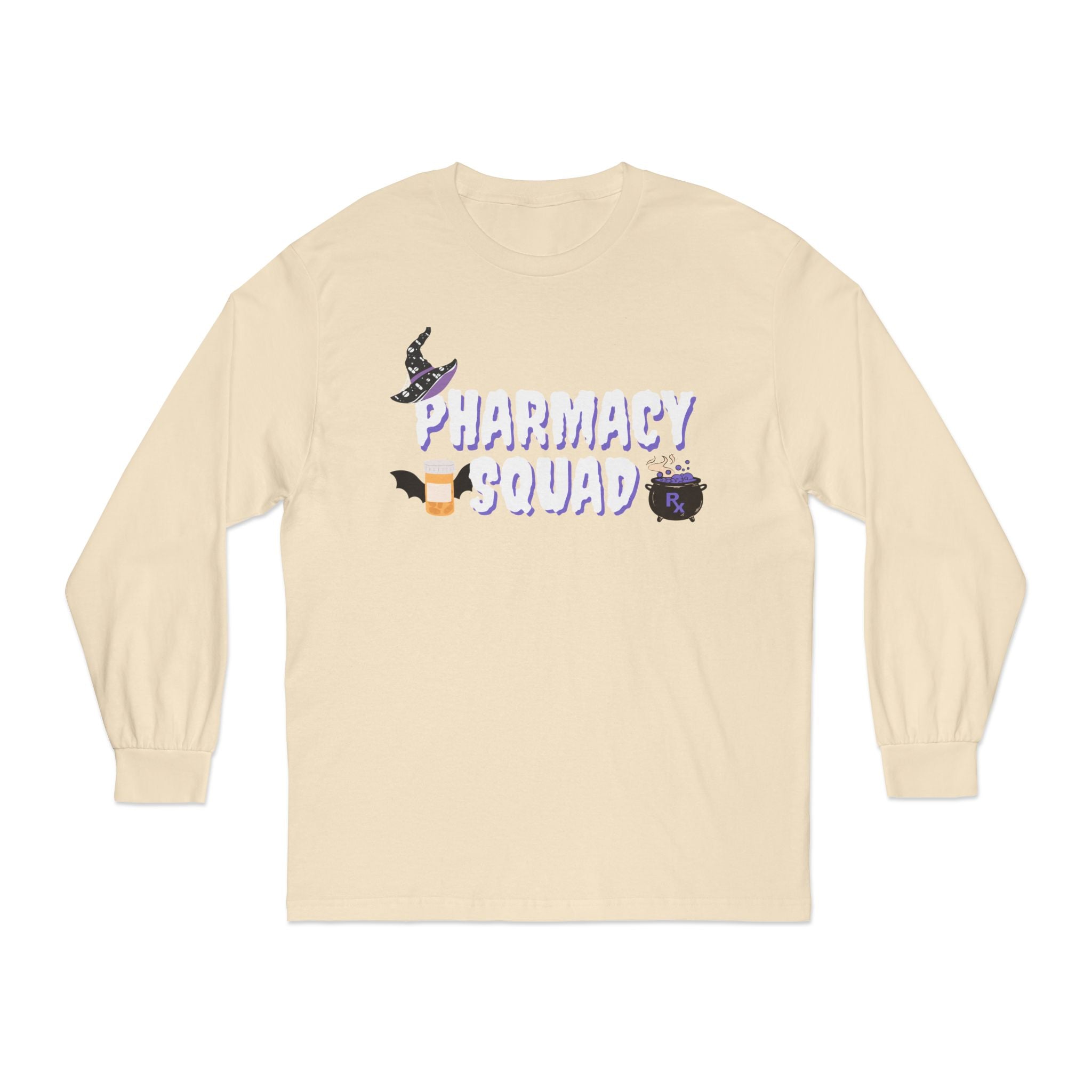 Halloween 2025 Pharmacy Squad Long Sleeve T-Shirt