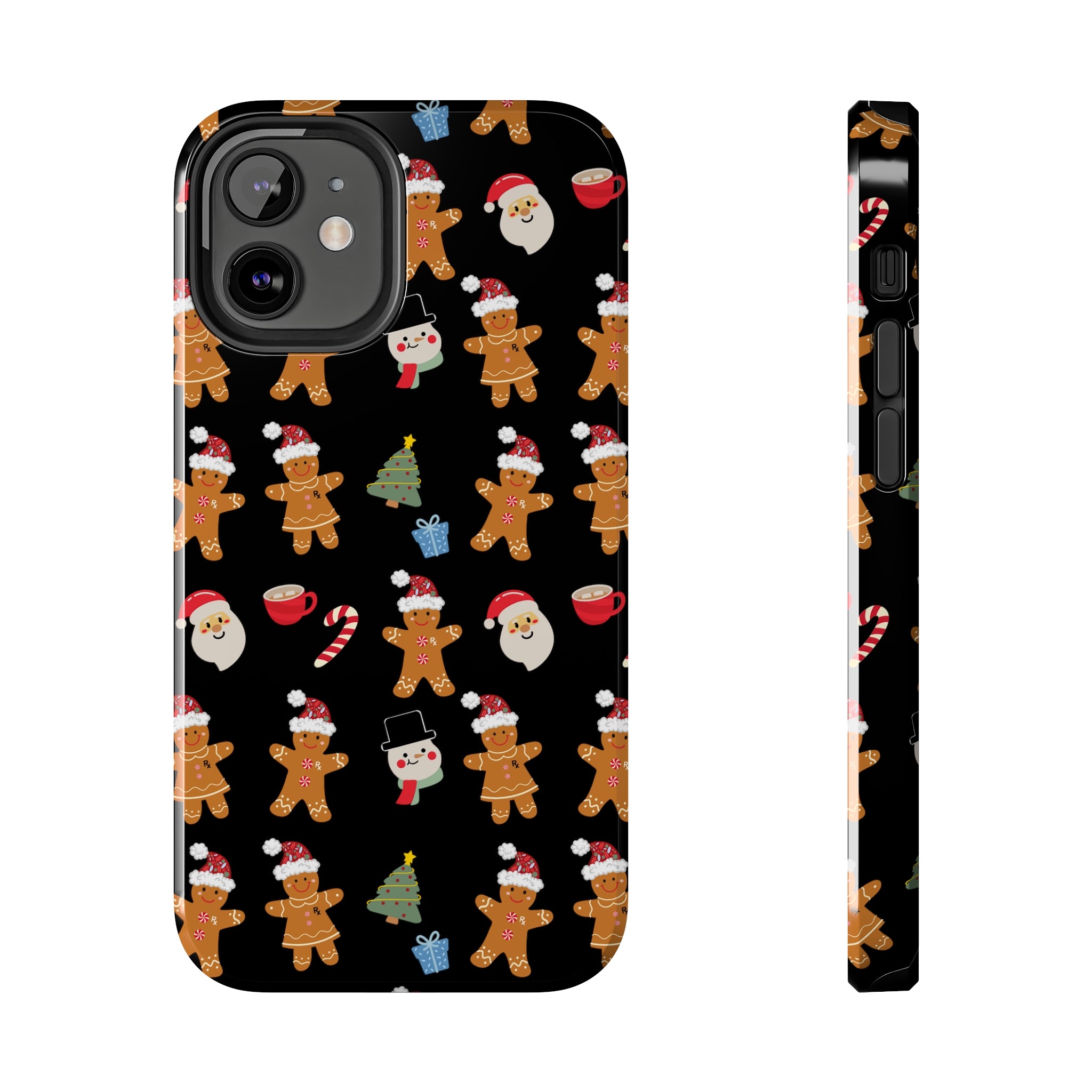 Rx Gingerbreads - Phone Case (Black)