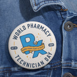 More Than Just A Tech: Pharmacy Technician Day 2024 Pin // Rx Symbol Edition