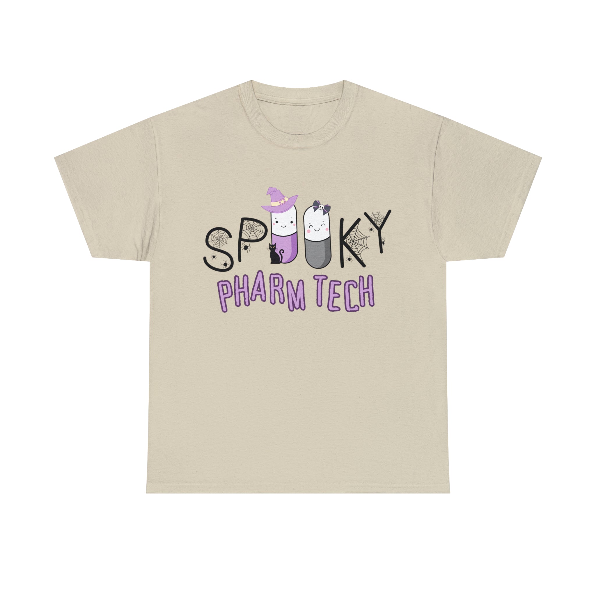 Spooky Pharm Tech "Spider Webs" T-Shirt