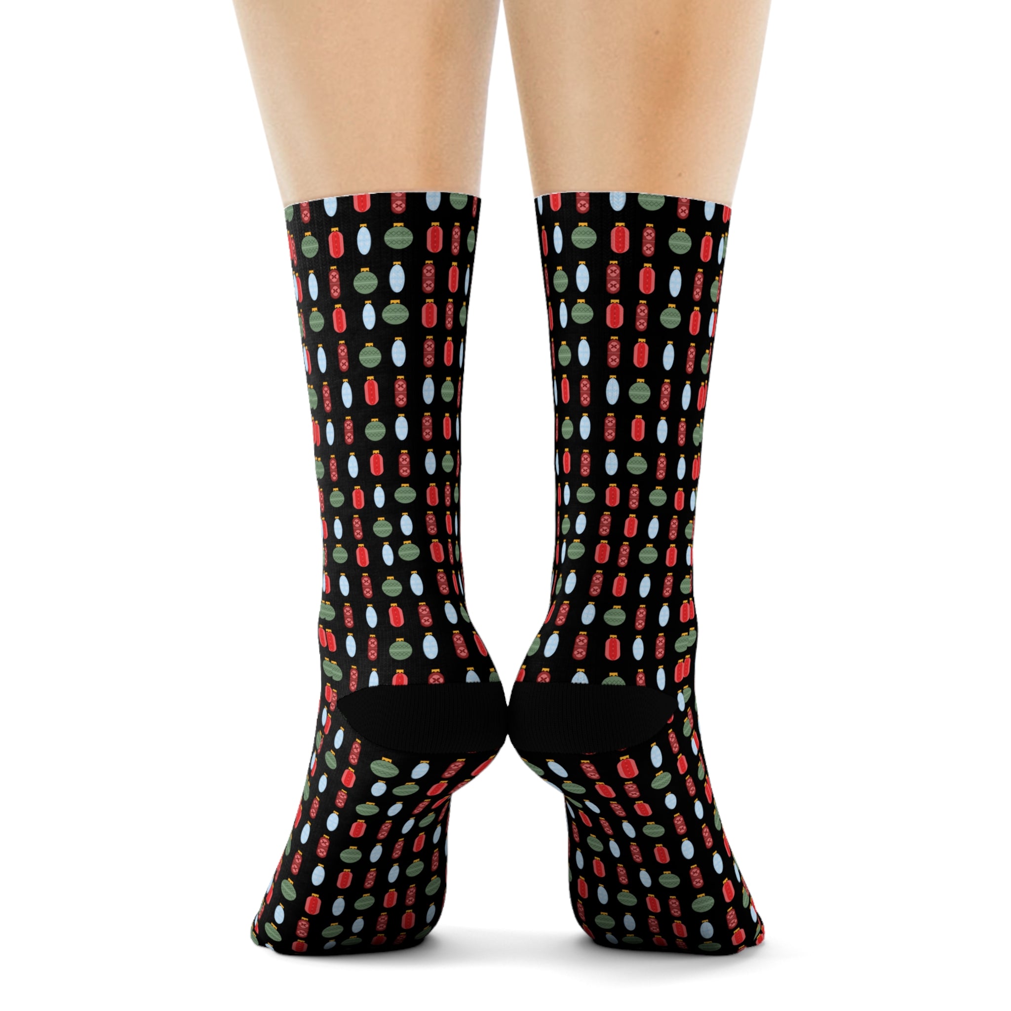Pharmacy Pill Ornaments - Socks (Black)