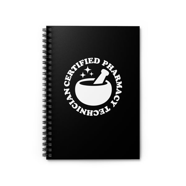 CPhT Mortar & Pestle Notebook- Black