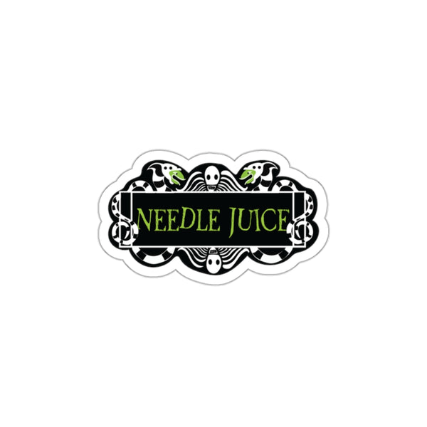 Needle Juice Pharm Tech Sticker // Halloween