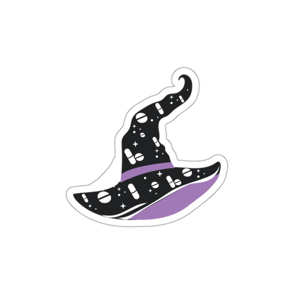 Witch Hat Sticker // Halloween
