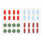 Pharmacy Pill Ornaments - Sticker Sheet