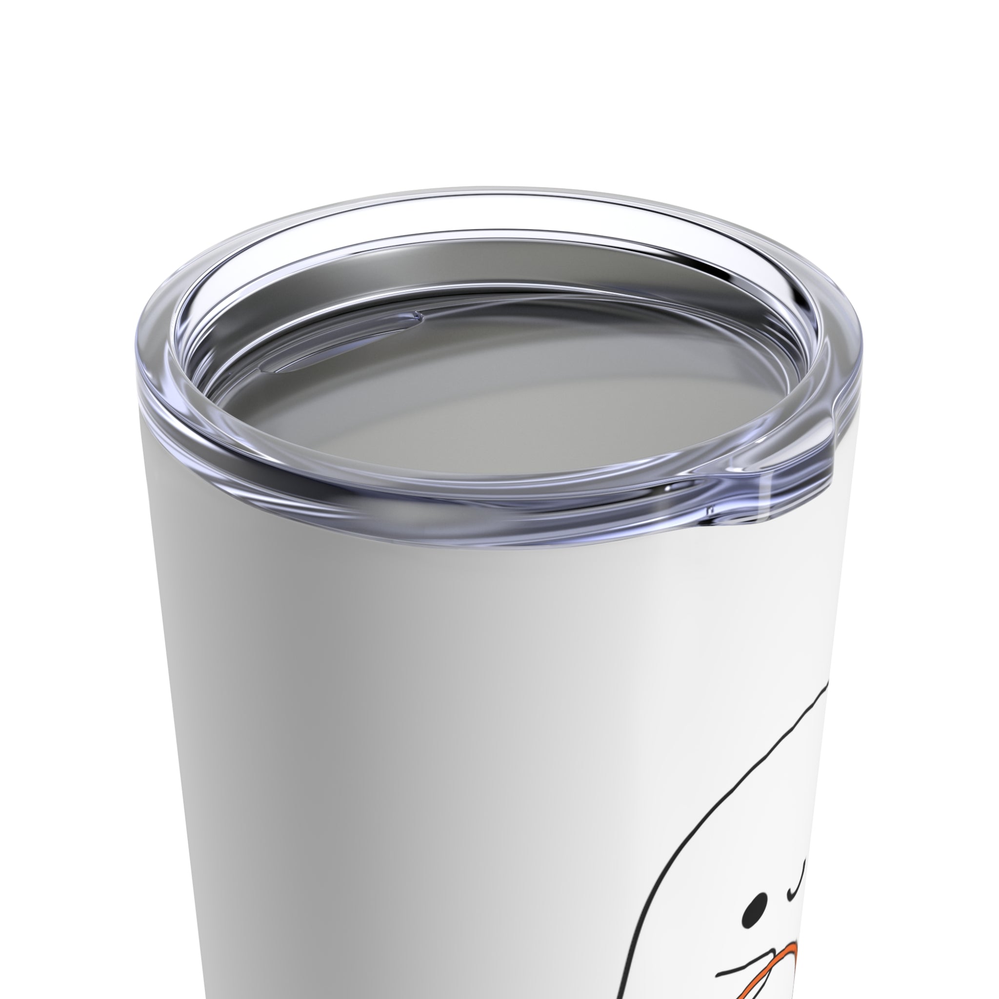 Ghost Trick or Treat Tumbler 20oz- White