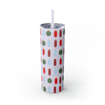 Pharmacy Pill Ornaments - Skinny Tumbler with Straw, 20oz