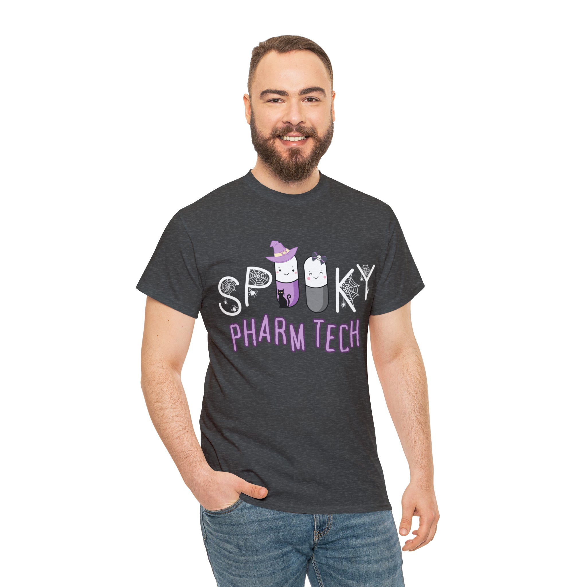 Spooky Pharm Tech "Spider Webs" T-Shirt