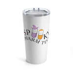 Spooky Pharm Tech Tumbler 20oz- White