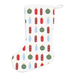 Pharmacy Pill Ornaments - Santa Stocking (White)