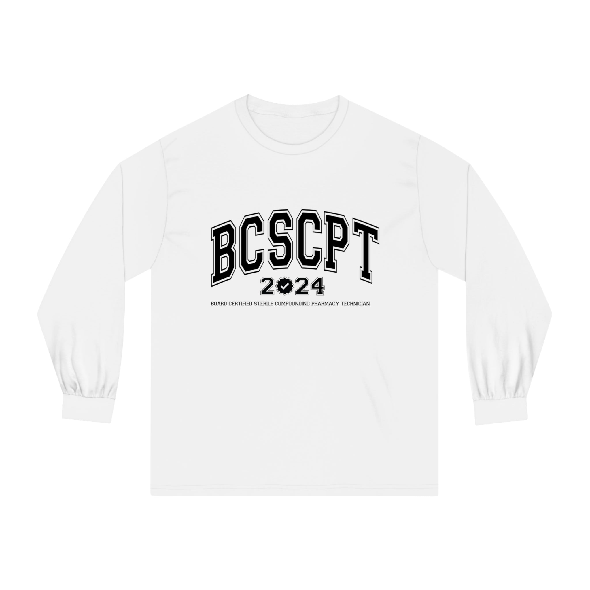 BCSCPT - Board Certified Sterile Compounding Pharmacy Technician Long Sleeve T-Shirt - v2