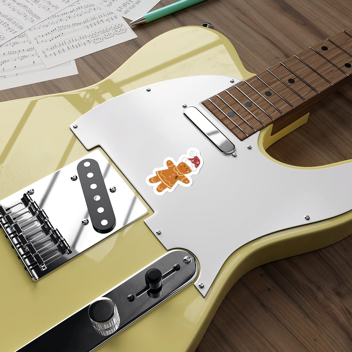 Rx Gingerbread Sticker #1