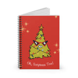 Oh Scriptmas Tree Christmas Notebook