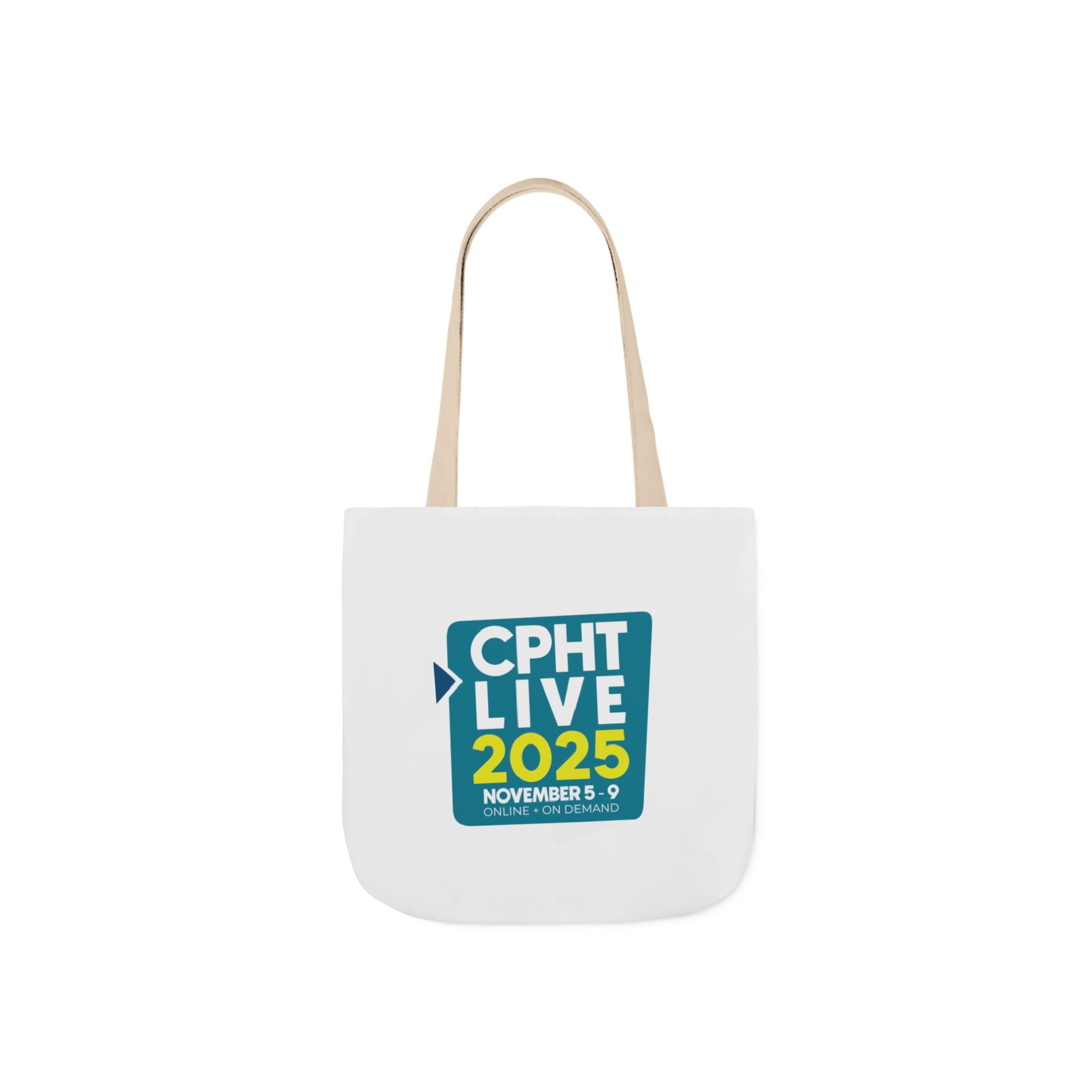 CPhT Live 2025 - Polyester Canvas Tote Bag